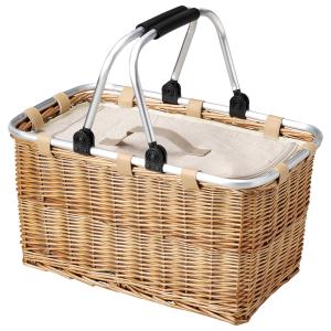 ちどり産業 バスケット かご ピクニックバスケット ショッピングバッグ
