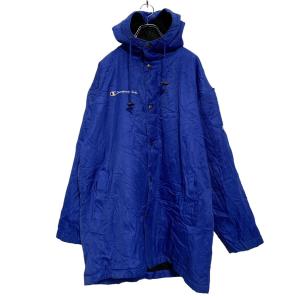 NIKE（ナイキ） ベンチコート 裏ボア ヴィンテージ 銀タグ フード L 青