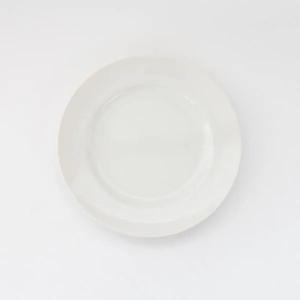 ポーセラーツ 白磁 食器 お皿 真っ白い食器 14.5cmメタプレート 白い