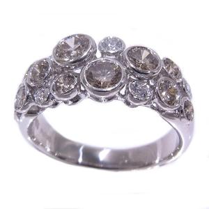 ギリオン 24-7 K18PG ピンクゴールド リング ダイヤモンド 0.01ct 一粒