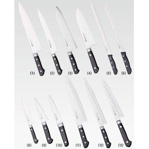 ミソノ モリブデン鋼（ツバ付）（4）三徳包丁 180mm（581） : 厨房用品