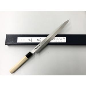 正本総本店 本霞 玉白鋼 柳刃包丁 朴柄 -270mm : 清助刃物 - 通販