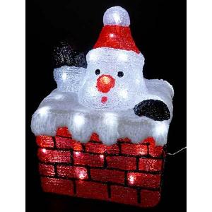 LEDサイクリングサンタ イルミネーション 電飾 サンタクロース 自転車