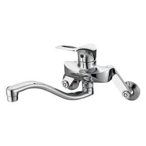 SANEI(サンエイ) キッチン用 シングル混合栓 オールメッキ エコ 節約