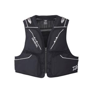 DAIWA（ダイワ） フィッシングショートベスト DV-3023 ブラック M