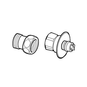 分岐水栓 ナニワ製作所 AUAD-SET Au・ADセット 食器洗い乾燥機専用部材