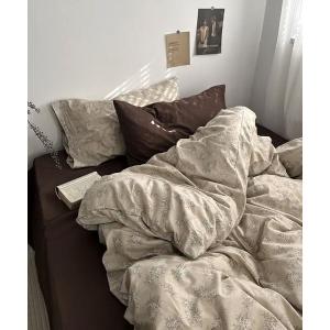 Francfranc（フランフラン） ベッド 寝具 フラワーキルト まくらカバー