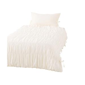 Francfranc（フランフラン） ベッド 寝具 ギャザーリボン まくらカバー