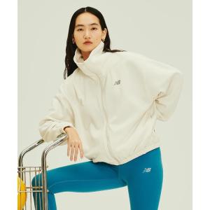 NEW BALANCE フリースフルジップフーディ ジャケット ネオンイエロー