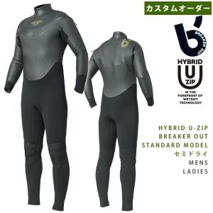 即納 AXXE Classic：HYBRID U-ZIP 5/3mm セミドライ メンズ 既製サイズ