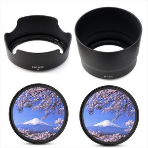 Canon EOS Kiss X7i X8i X9i ダブルズームキット 用 レンズ保護