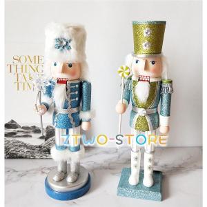 くるみ割り人形 置物 木製 儀仗隊 人形 手塗り 祝日 工芸品 洋風