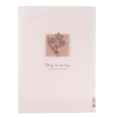 カラー 6ポケット クリアファイル 小学生 中学生 高校生 女の子