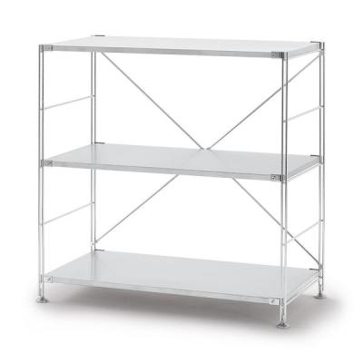 LOHACO - 無印良品 ステンレスユニットシェルフ ステンレス棚セット