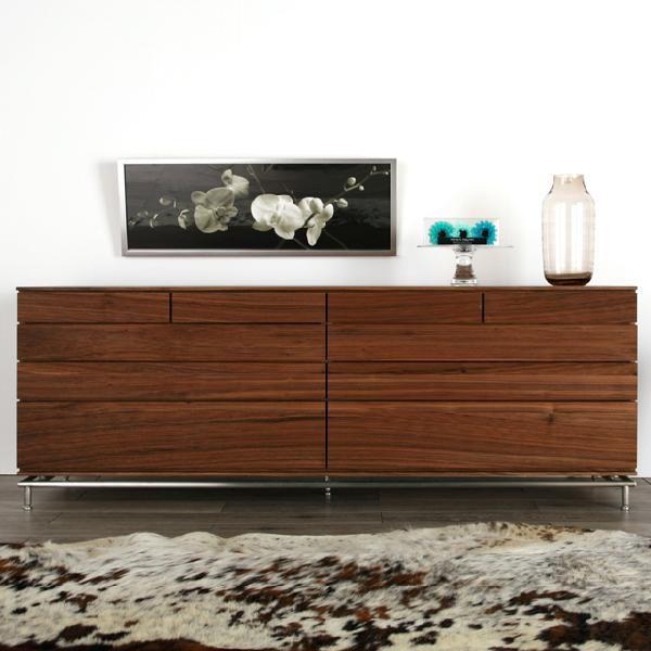 リビングボード 180 ombra オンブラ ウォールナット メープル 引出