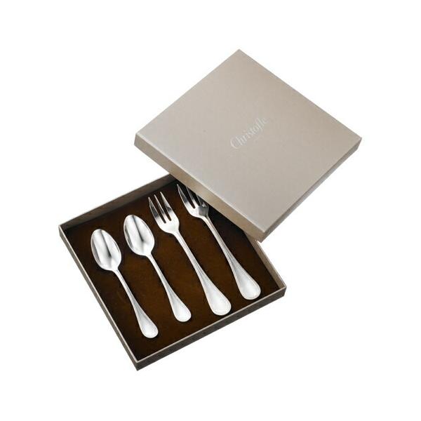 Christofle (クリストフル) Perles(パール) スイーツペアセット お返し