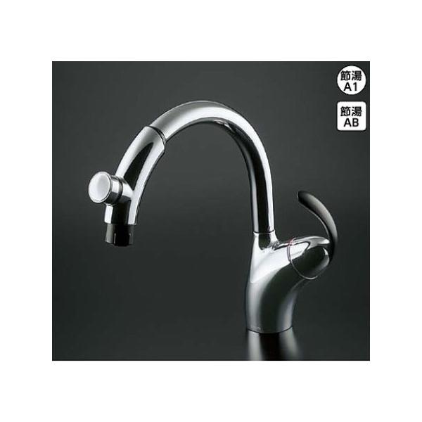 TOTO キッチン用水栓金具 TKN34PBTA シングル混合水栓 台付き(1穴