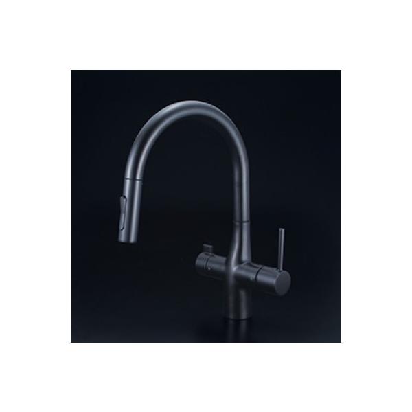 KVK ビルトイン浄水器用シングルシャワー付混合栓(eレバー)マット