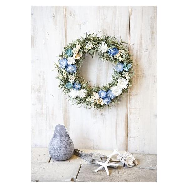 ドライフラワー リース 玄関 おしゃれ 夏 プレゼント 誕生日 お祝い