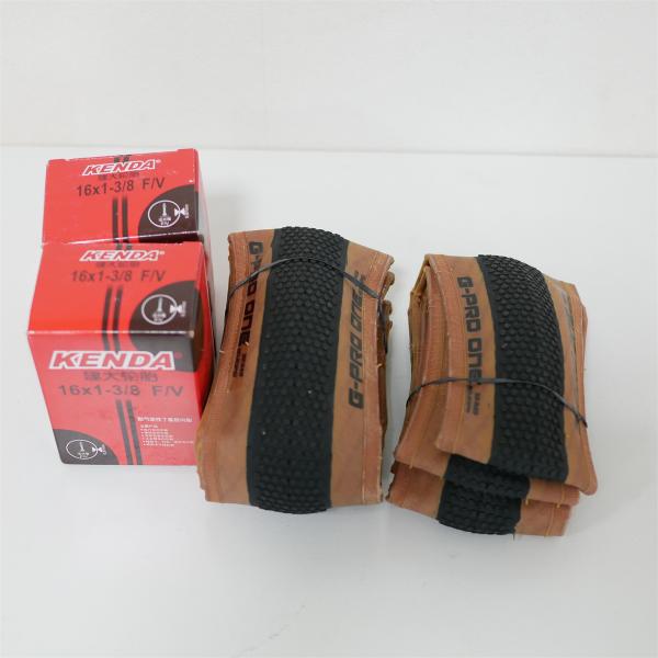 TT32349」超軽量 BROMPTON 16インチ349 タイヤ チューブセット