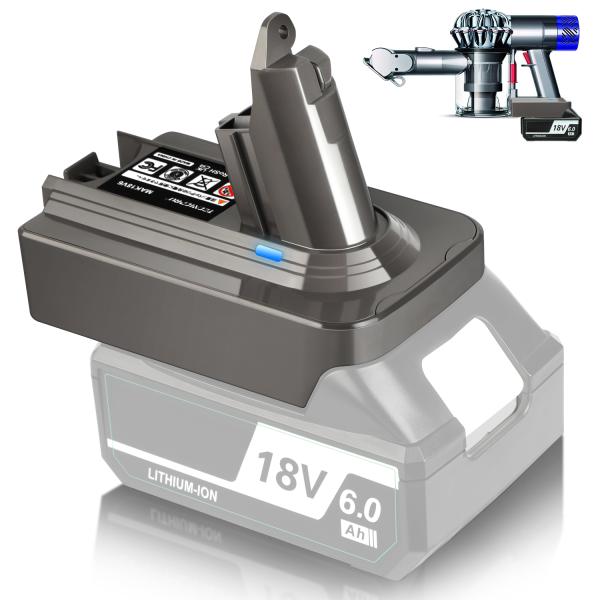 ダイソン Dyson マキタ 変換 V6 アダプター Makita 18V バッテリー