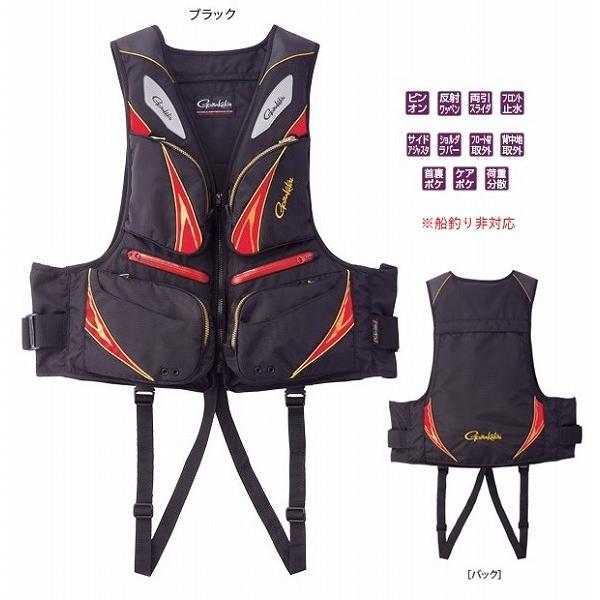 Gamakatsu（がまかつ） GM2191 フローティングベスト ブラック