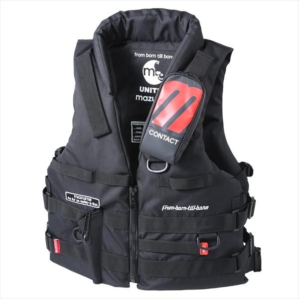 マズメ MZXLJ-062 MZX コンタクトライフジャケット フリー ブラック