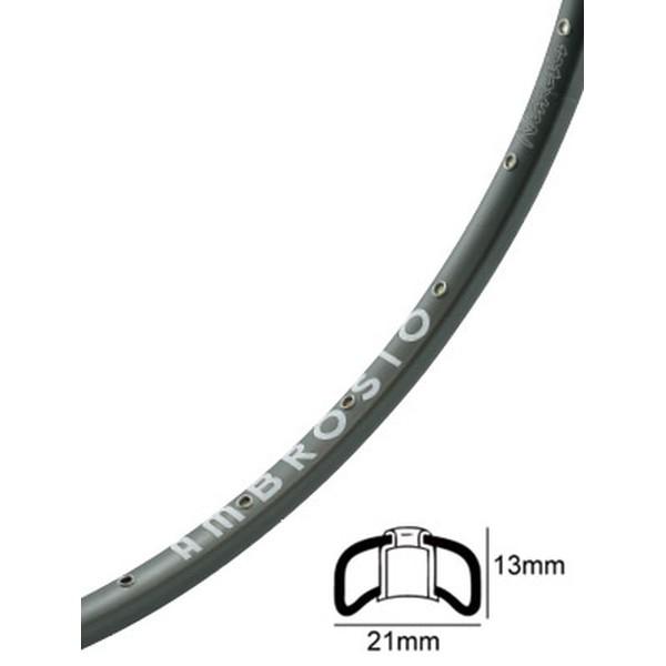 AMBROSIO/アンブロッシオ)ネメシス チューブラーリム 28” 32H