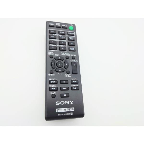SONY（ソニー） RM-AMU212 リモコン 適応機種：CMT-X3CD CMT-SBT40 (RM