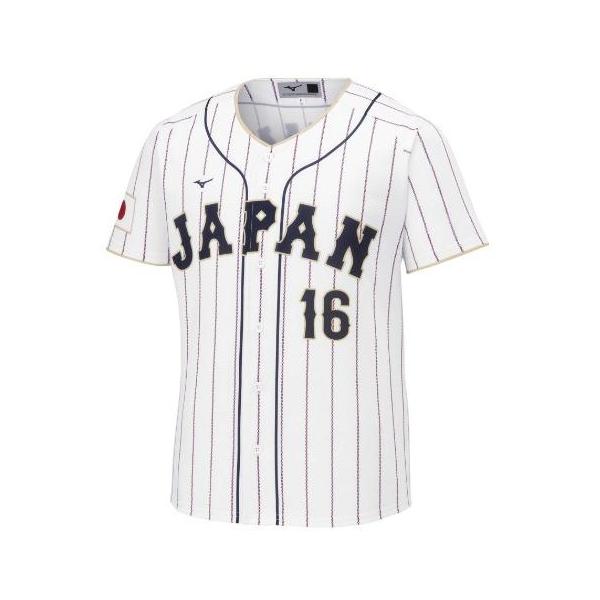 新品 大谷翔平 2023WBC選手名入りレプリカユニフォーム （ホーム）L