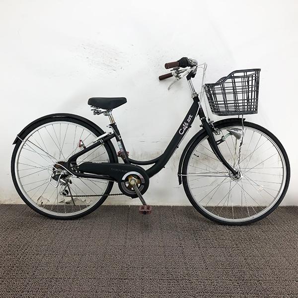 20%OFF】中古 自転車 激安 シティサイクル 国内メーカー Cafe art 26