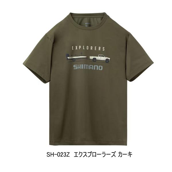 シマノ（SHIMANO） （26年3月新商品） ドライグラフィックTシャツ SH