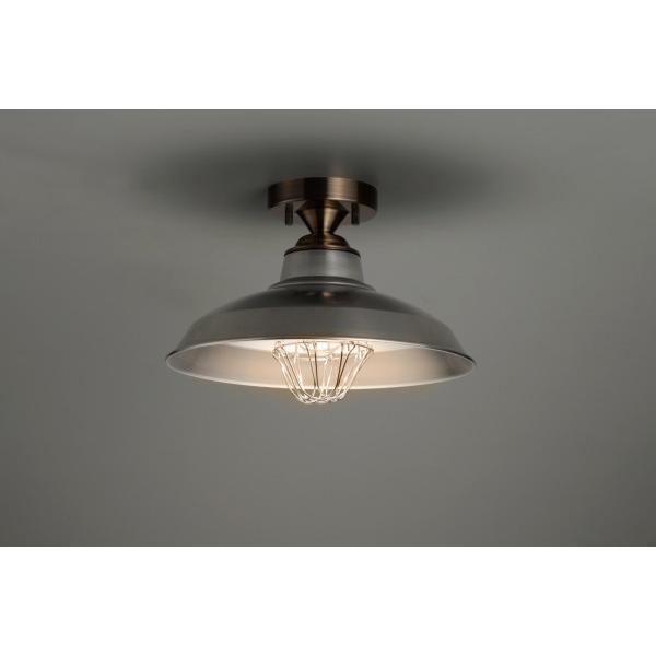 後藤照明 大正ロマン 昭和 レトロ 小型シーリングライト 〆付けガード