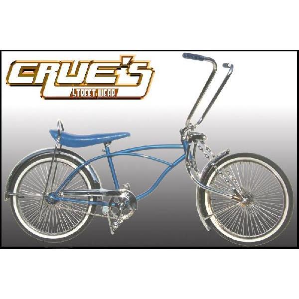 クルーズ ローライダー自転車 ブルー ローチャリ ビーチクルーザー 20