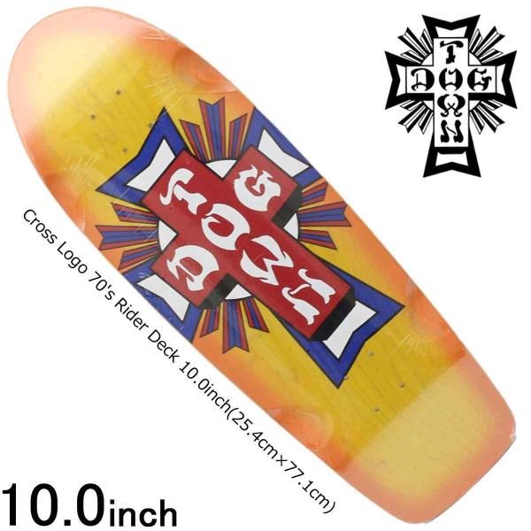 DOGTOWN（ドッグタウン） 10.0インチ スケボーデッキ Dod Town Cross