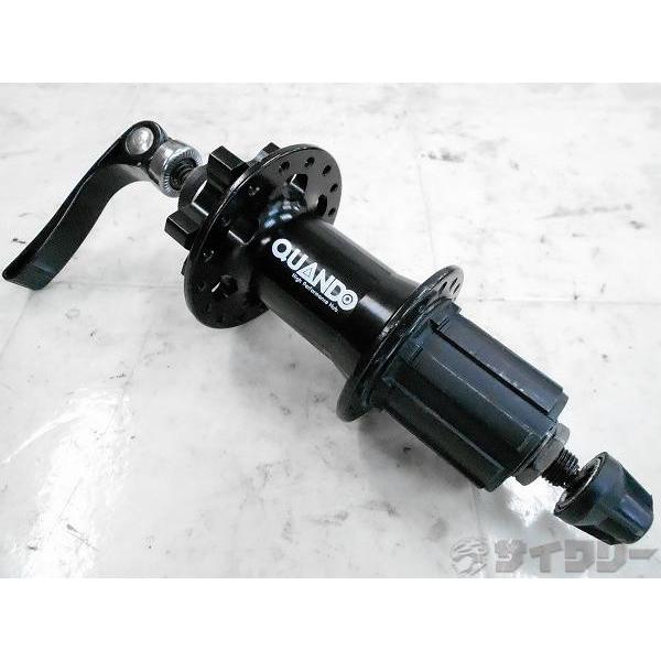 ハブ MTB用 QUANDO リアハブ 32H/135mm/6穴ディスク - 中古