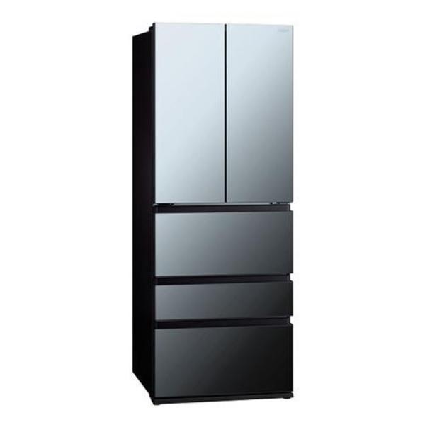 AQUA（アクア） 冷蔵庫(401〜500L) ダークミラー 冷凍冷蔵庫 両開き