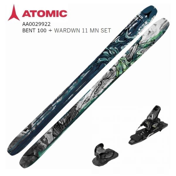 ATOMIC（アトミック） スキー板 2024 ATOMIC BENT 100+WARDEN 11MN