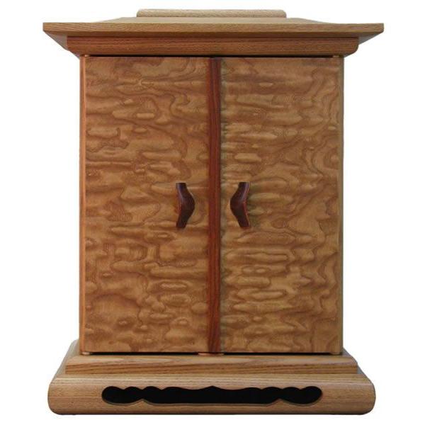 厨子 厨子仏壇 ミニ仏壇 厨子仏 高さ: 39.5cm 幅: 32cm 爆買 : 仏壇