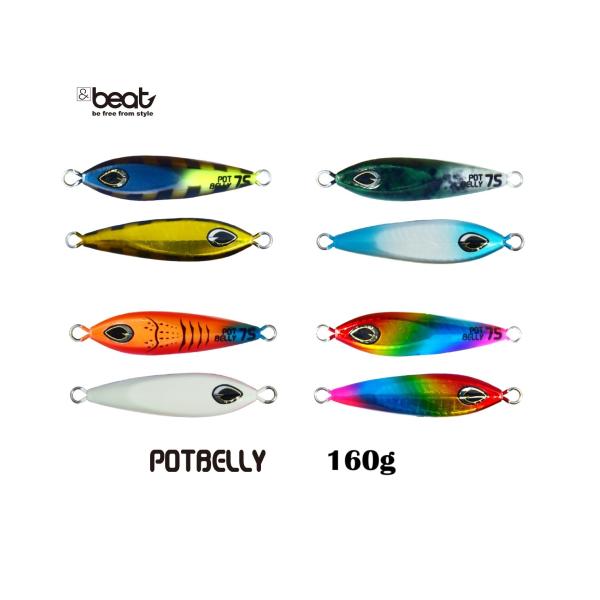 beat（ビート） ポットベリー 160g メタルジグ ジグ スロージギング