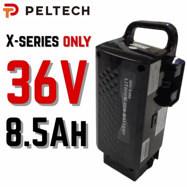 PELTECH（ペルテック） PELTECH X-シリーズ専用 36V-8.5Ahリチウム