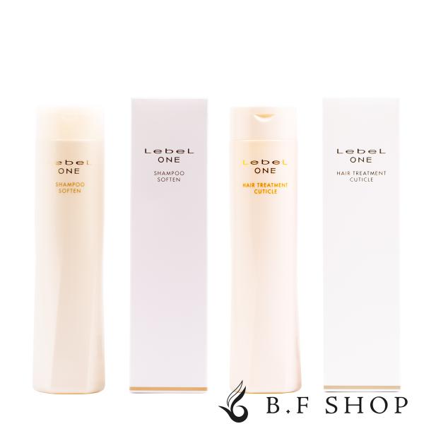 セット品】ルベル ワン シャンプー ソフテン ＆ キューティクル 240ml