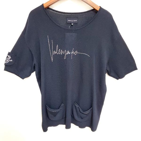 snc バレンザポー スポーツ VALENZAPO SPORTS カットソー 40 黒 ニット