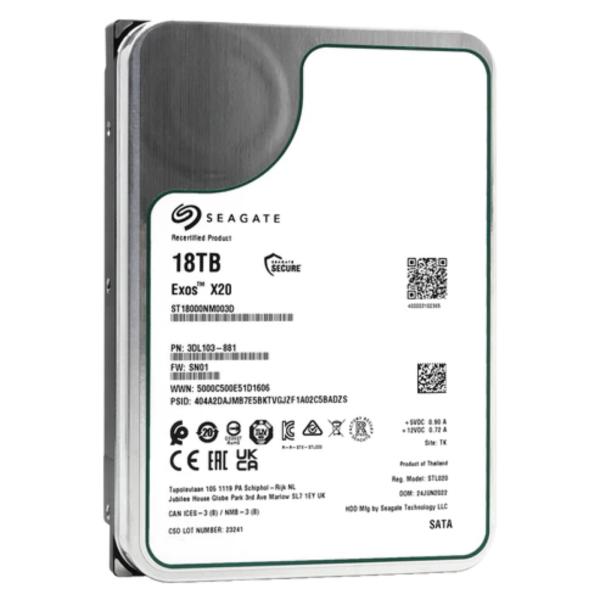 外付けハードディスク・ドライブ SEAGATE Exos X18 14TB HDD 楽天市場