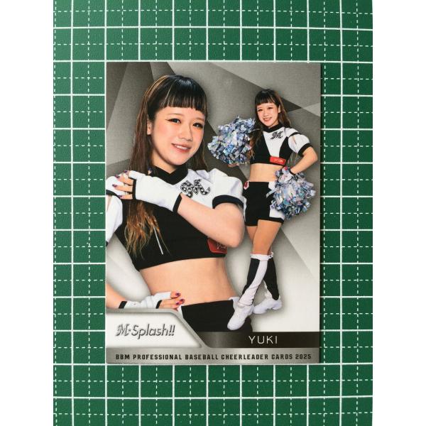 ☆BBM 2025 チアリーダーカード DANCING HEROINE #M10 YUKI［M☆Splash