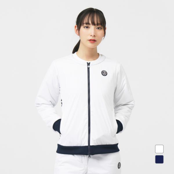 and per se（アンパスィ） レディース ゴルフウェア 中綿ジャケット 秋