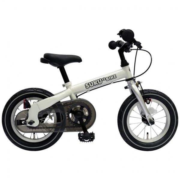 SUKUSUKUBIKE ホワイト ジュニア キッズ 子供 ライフスタイル 幼児用