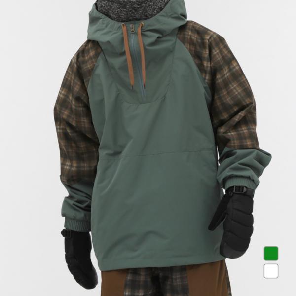 インハビタント メンズ スノーボード ジャケット VINTAGEANORACK