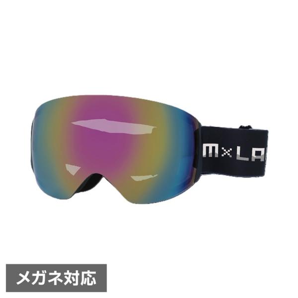エムラボ スノーゴーグル_ML 1425BKBR656 ML1425 スキー/スノーボード