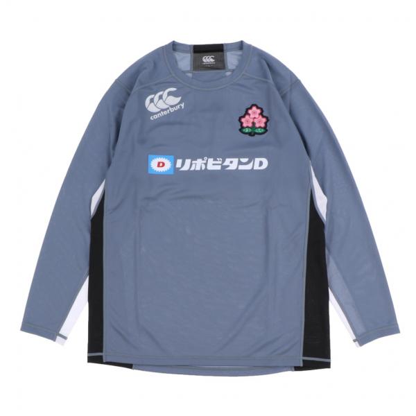 カンタベリー（Canterbury） メンズ ラグビー 長袖シャツ JAPAN L/S